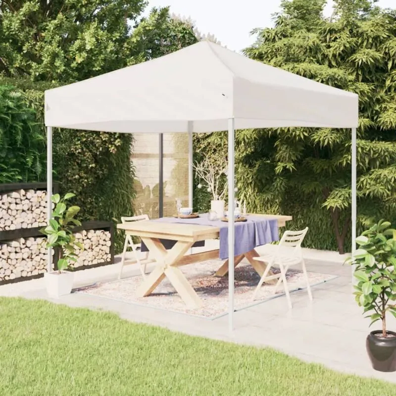 Tenda per Feste Pieghevole Bianca 3x3 m - Vidaxl