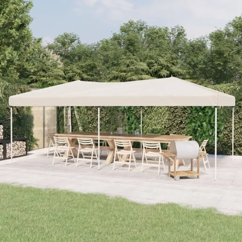 Vidaxl - Tenda per Feste Pieghevole Crema 3x6 m