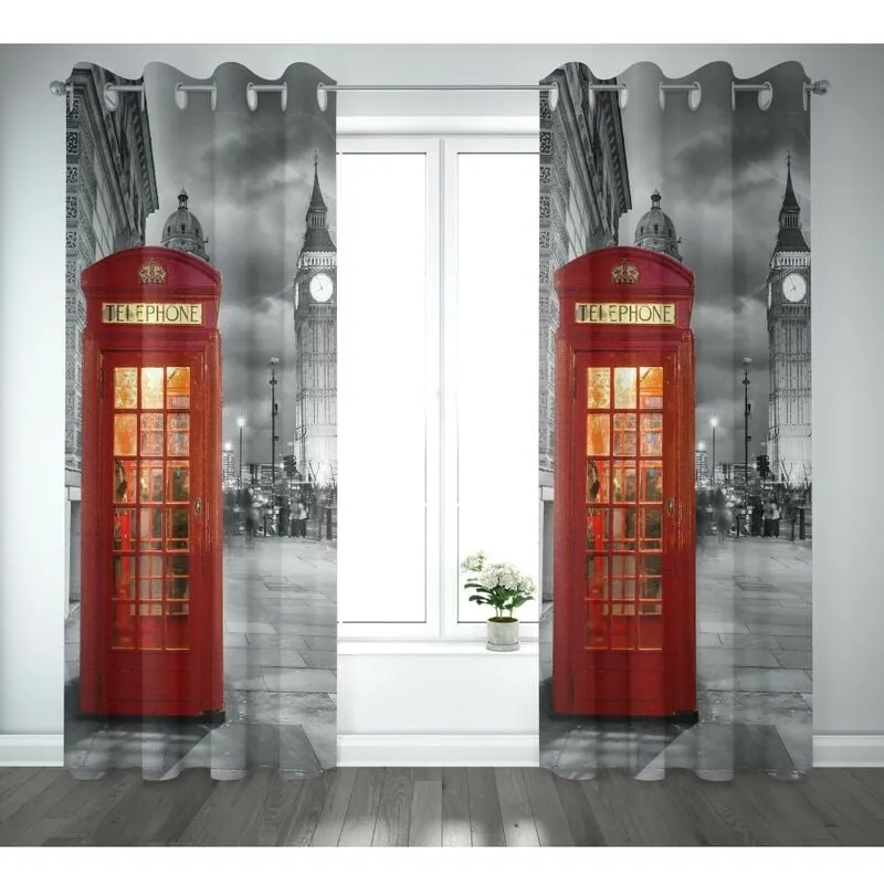 Tex Family - tenda tendone tendaggio city confezionata cm. 140x290 londra Telephone Notte