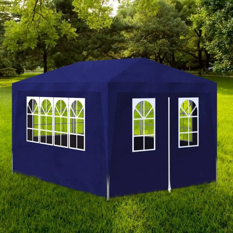 Tenda per Feste 3x4 m Blu - Vidaxl