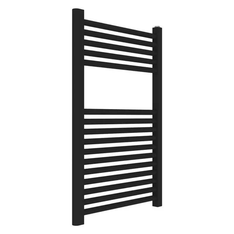 Termoarredo Bagno Verticale Nero 50X77