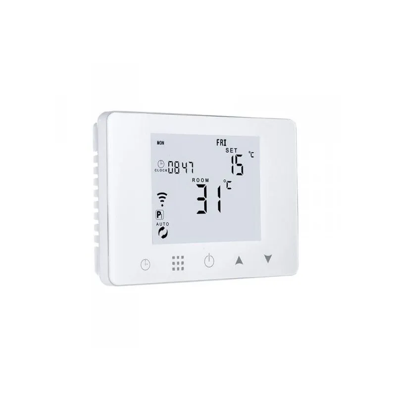 Ledlux - Termostato Digitale Programmabile Per Caldaia a Gas Murale Da Parete Scatola 503 Riscaldamento Termosifone Ad Acqua WiFi Compatibile Con