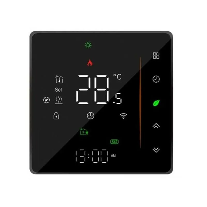 Termostato Smart ZigBee Beca BAC-006AZB Nero