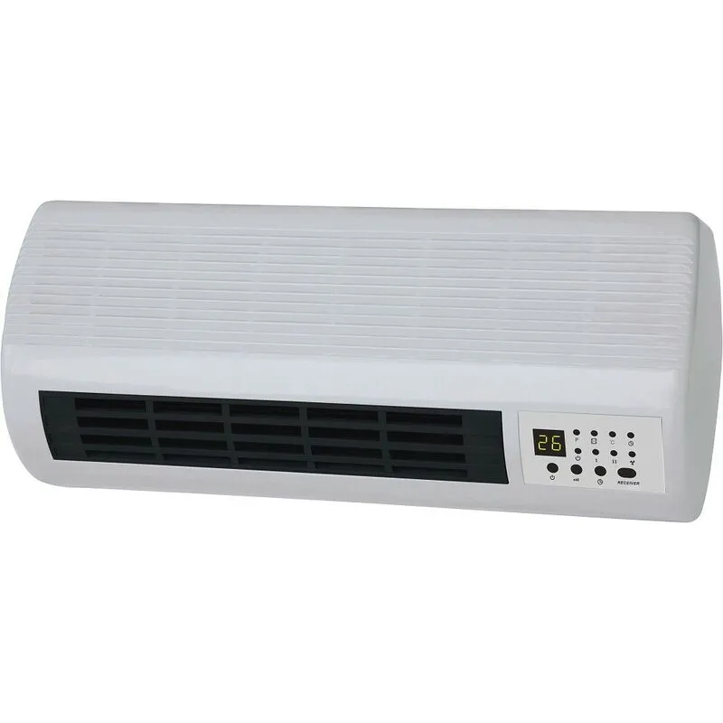 Termoventilatore digitale parete teporus 1000/2000w kpt2000b-4501l - Salone