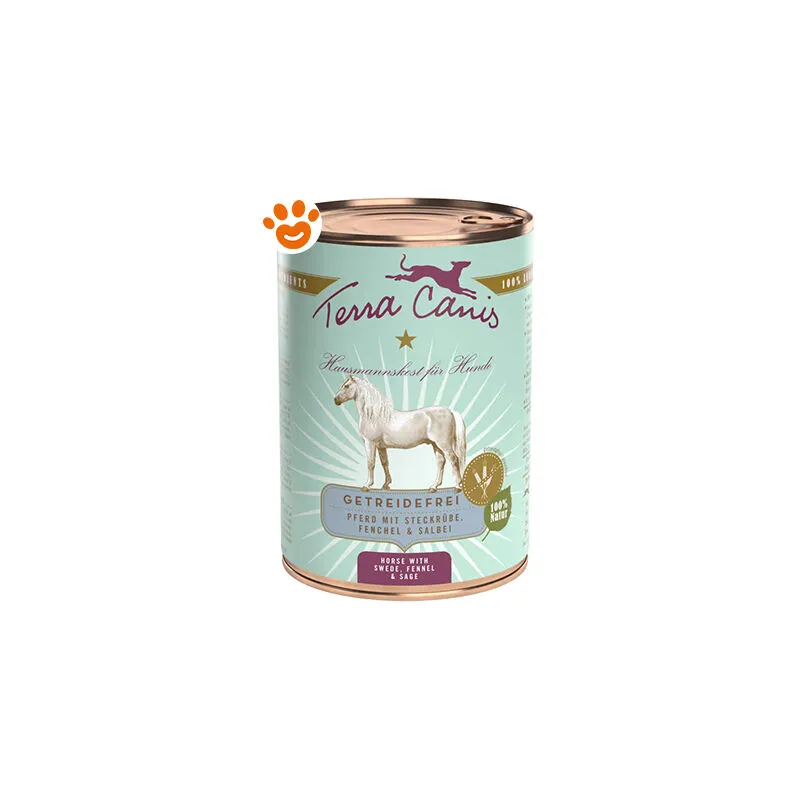 Mm_unverified_brand - Terra Canis Grain Free Cavallo - Lattina da 400 gr