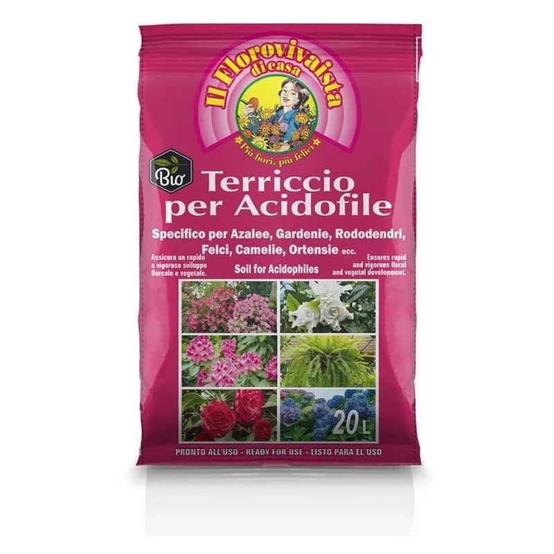 Terriccio per piante acidofile lt. 20