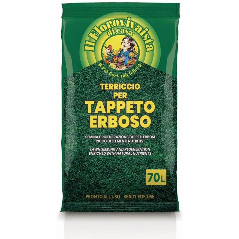 Terriccio per tappeto erboso lt. 70