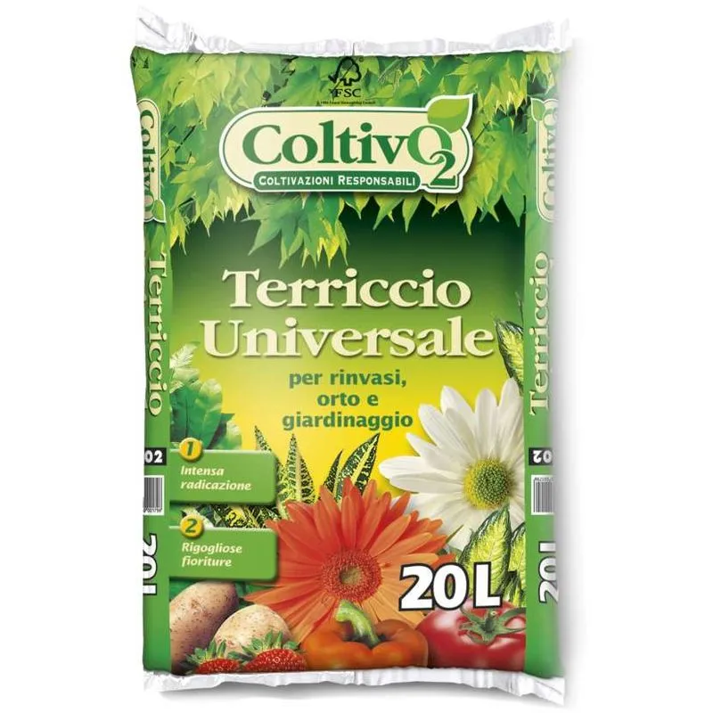 Cfadda - Terriccio universale Coltivo 20 l