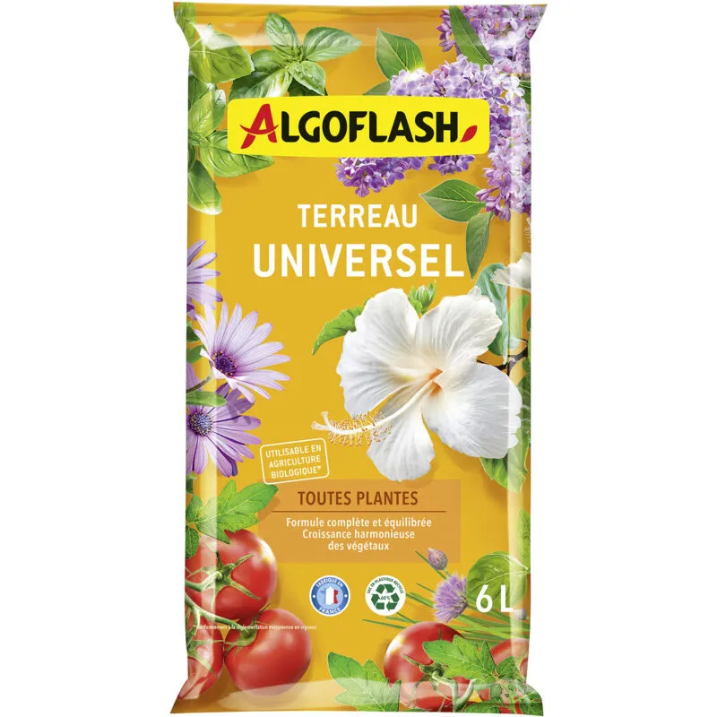 Algoflash - Terriccio Universale 6 l