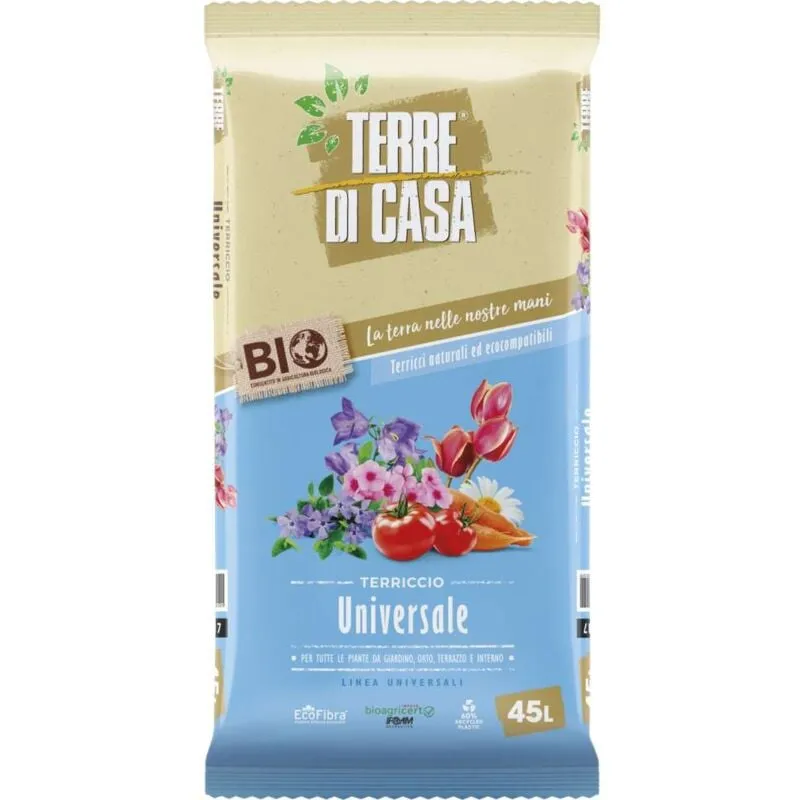 Terriccio Universale Bio Terre di Casa 45 lt