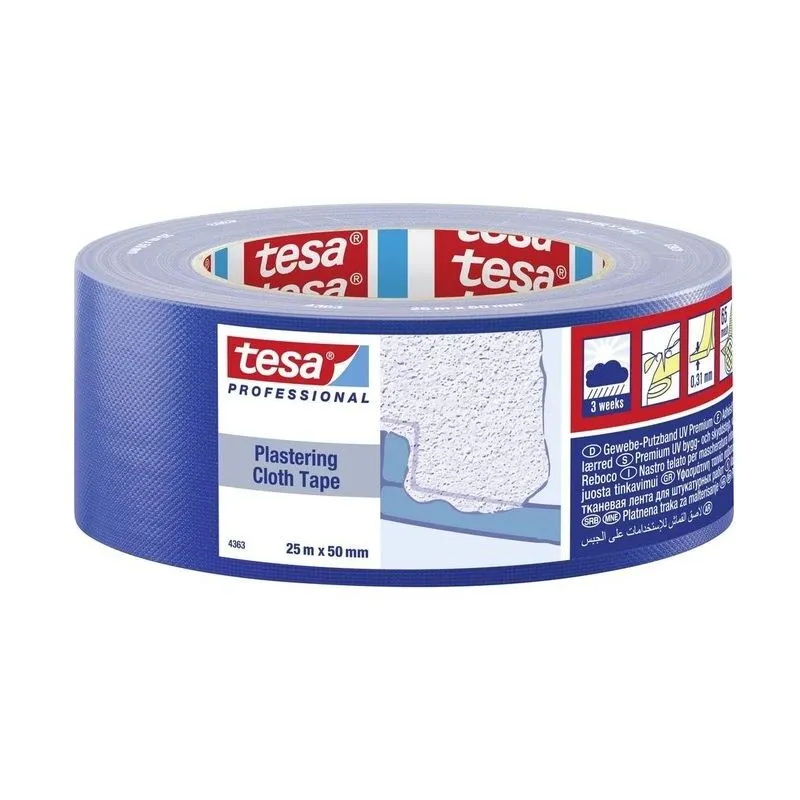 Plastering Cloth Tape 25mtx31mm Blu - 