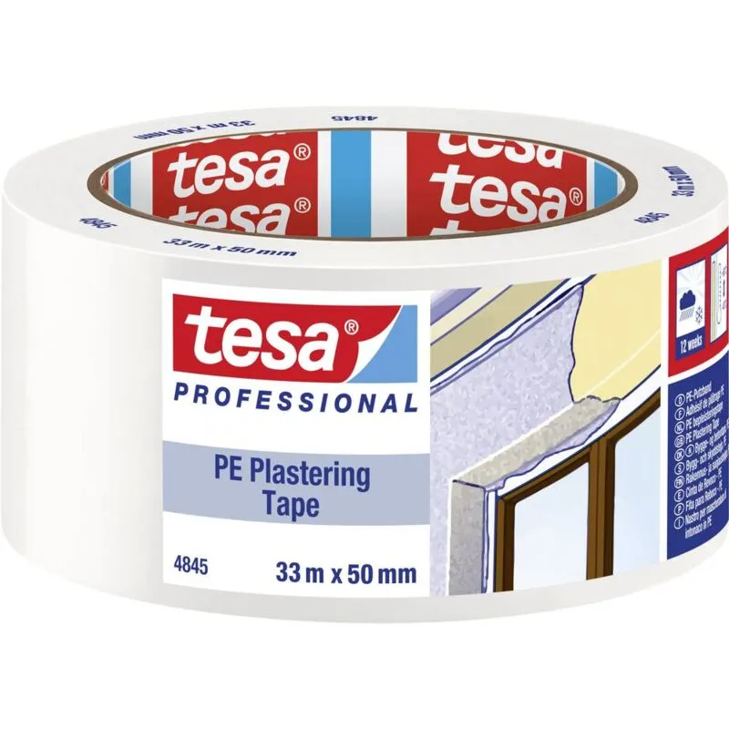 Pe 04845-00001-00 Nastro goffrato ® Professional Bianco (l x l) 33 m x 50 mm 1 pz. - 