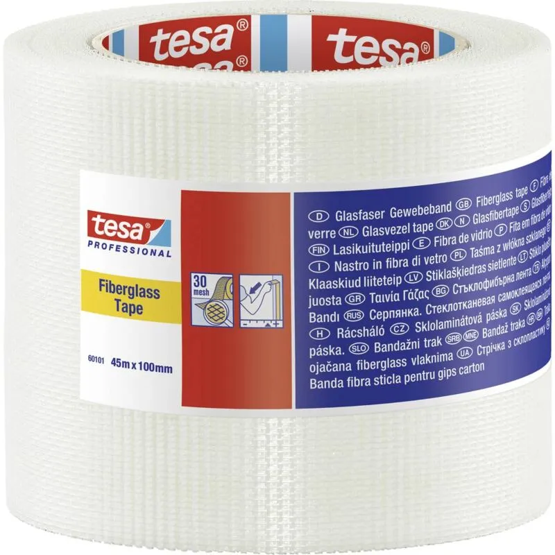 60101-00003-00 Nastro in tessuto ® Professional Bianco (l x l) 45 m x 10 cm 1 pz. - 