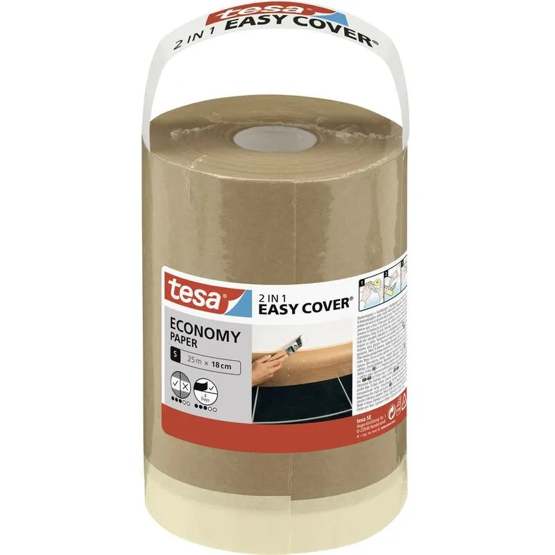 Easy Cover Economy 56579-00000-00 Pellicola di protezione per superfici (l x l) 25 m x 18 cm 1 pz. - 