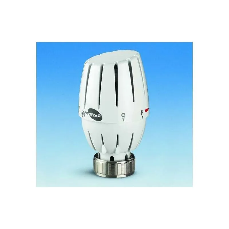 Testa termostatica Pettinaroli oval 107L Bianco