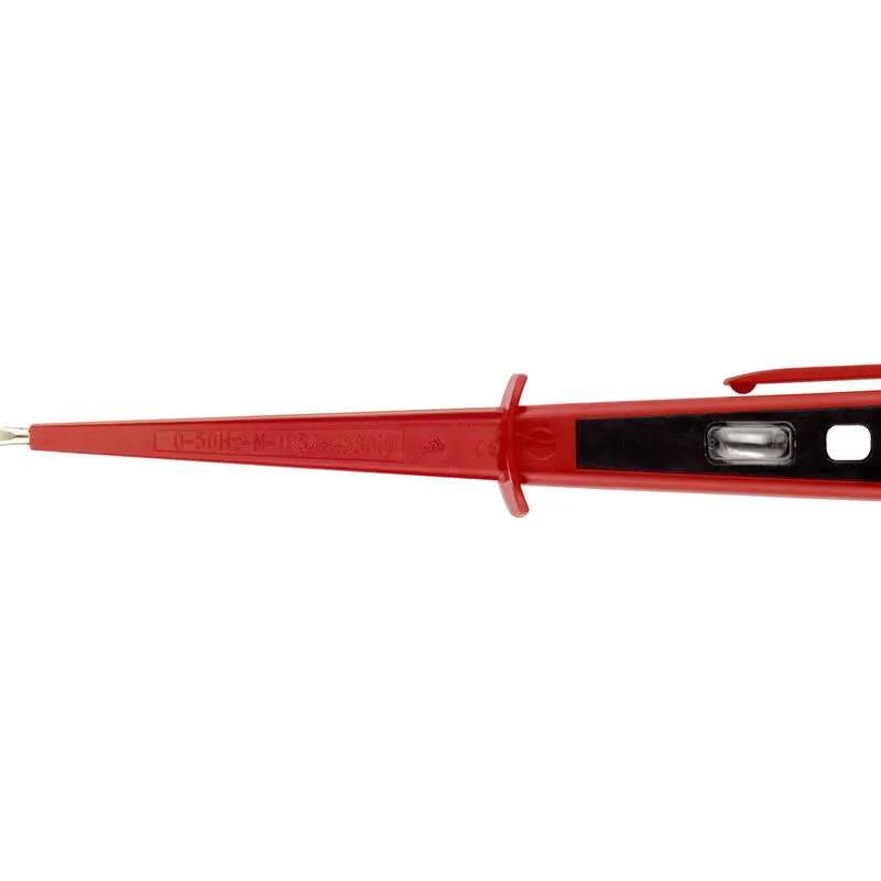 Tester Elettrico Penna Cacciavite con Clip Voltaggi fino 250 Volt 150 o 190 mm - Formato: 190 mm