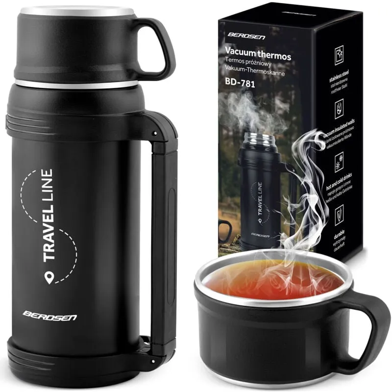 Thermos sottovuoto 1500 ml BD-781 nero