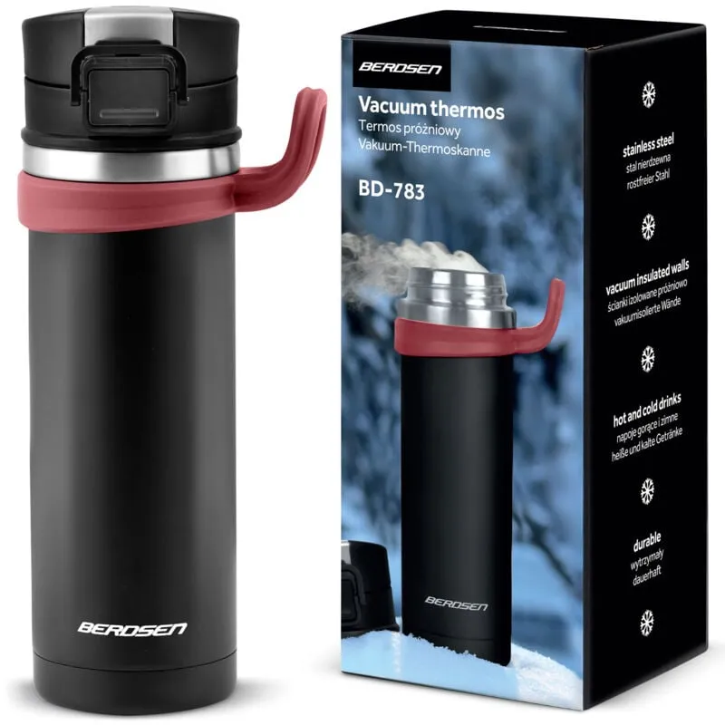 Thermos sottovuoto 450 ml BD-783 nero