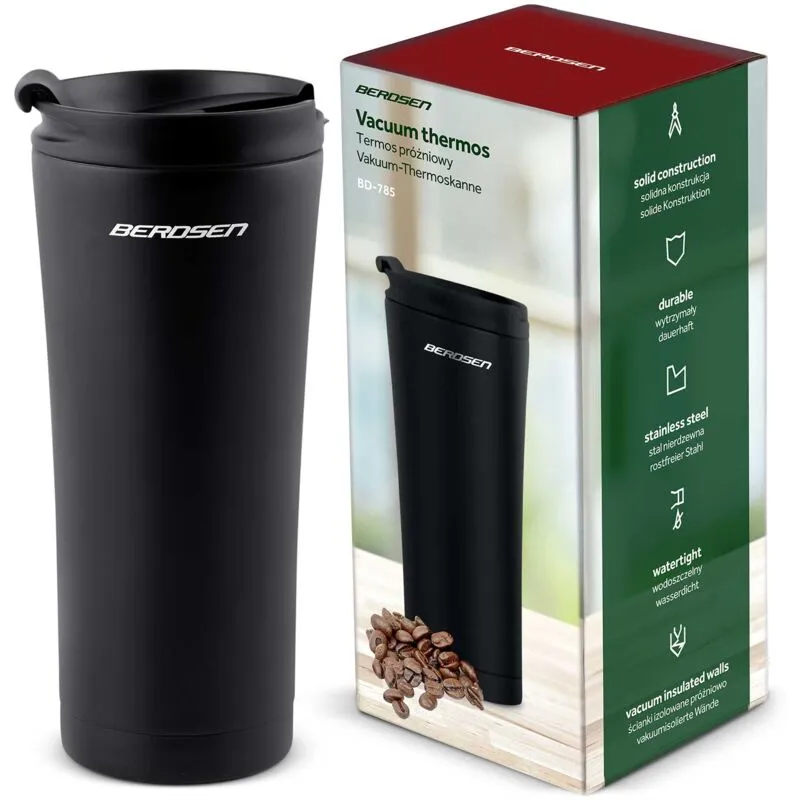 Thermos sottovuoto 470 ml BD-785 nero