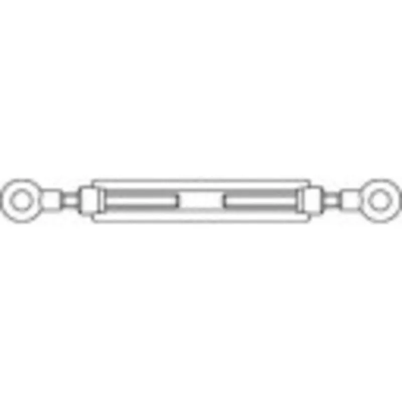 Sonstige - toolcraft 136610 Tenditore occhiello - occhiello M6 Acciaio galvanizzato zinco din 1480 1 pz.