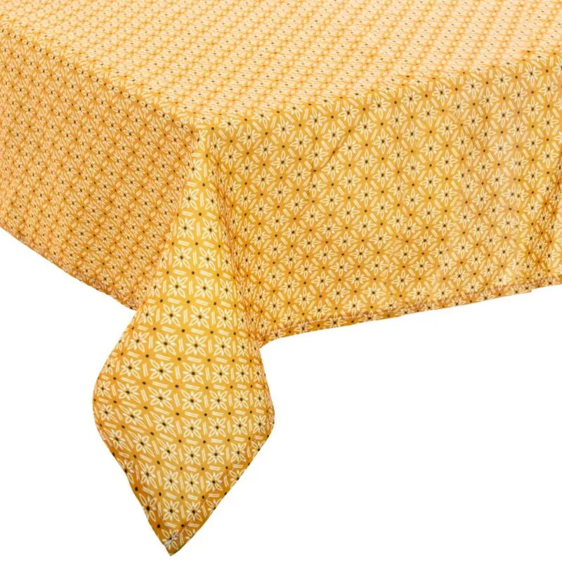 Tovaglia antimacchia paty giallo 140x240cm - 140 x 240 cm Atmosphera créateur d'intérieur - Ocra