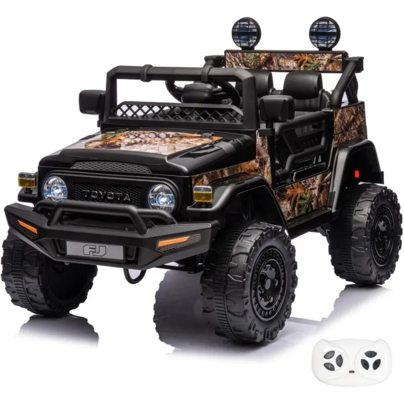 Macchina Toyota FJ Cruiser per Bambini 12V - 1 a 6 anni - con