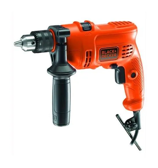 Black&decker - Trapano Kr504Re-Qs Perc/Rev Watt 500