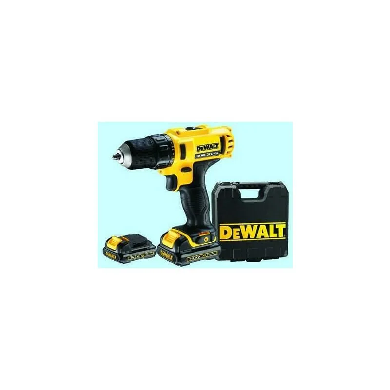 Trapani trapano a batteria dewalt litio dcd 710 c2 108volt 13amp 2 batterie