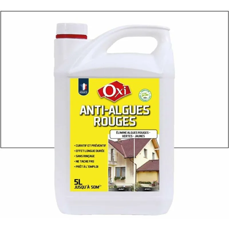 Oxytol trattamento facciate, 5 l Speciale Alghe Rosse 