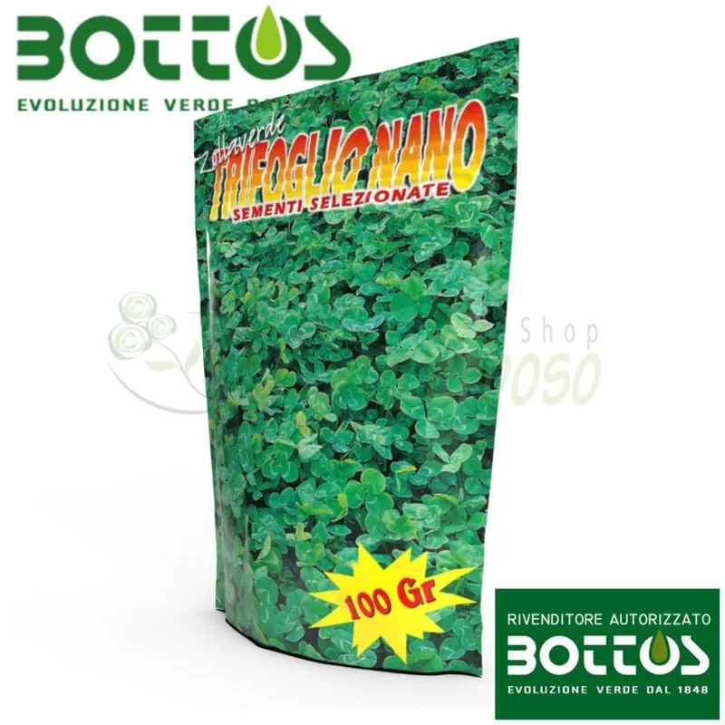 Bottos - Trifoglio Nano - Sementi per prato da 100 g