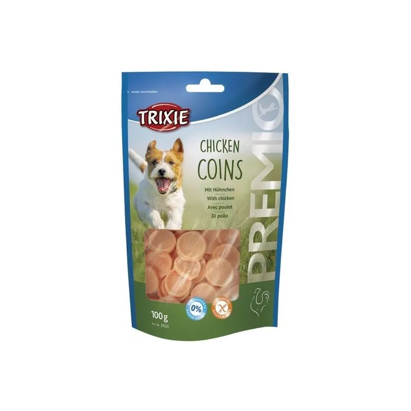 Premio Chicken Coins con Pollo da 100 gr - Trixie