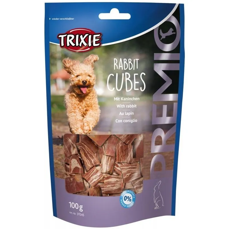 Trixie - Premio Rabbit Cubes con Coniglio da 100 gr