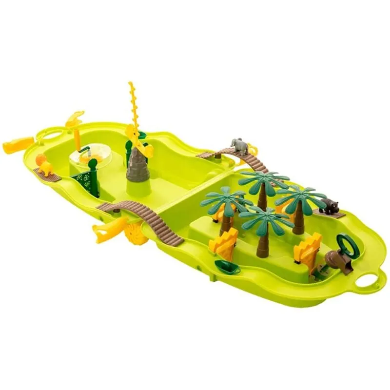 Trolley Giochi Acqua Giungla 51x21,5x66,5 cm Polipropilene - Vidaxl