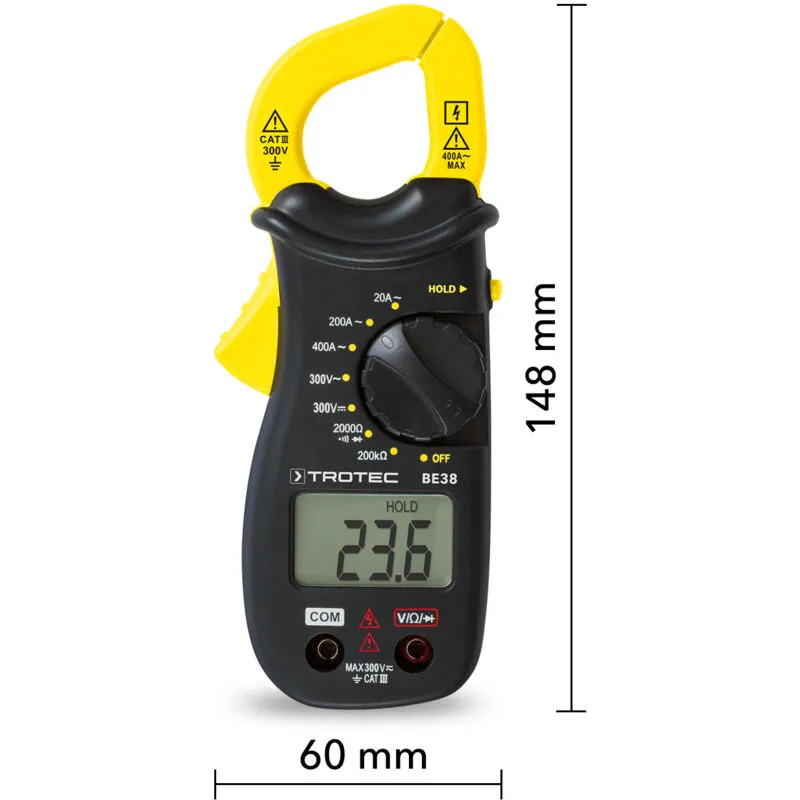 Pinza amperometrica BE38 - Trotec