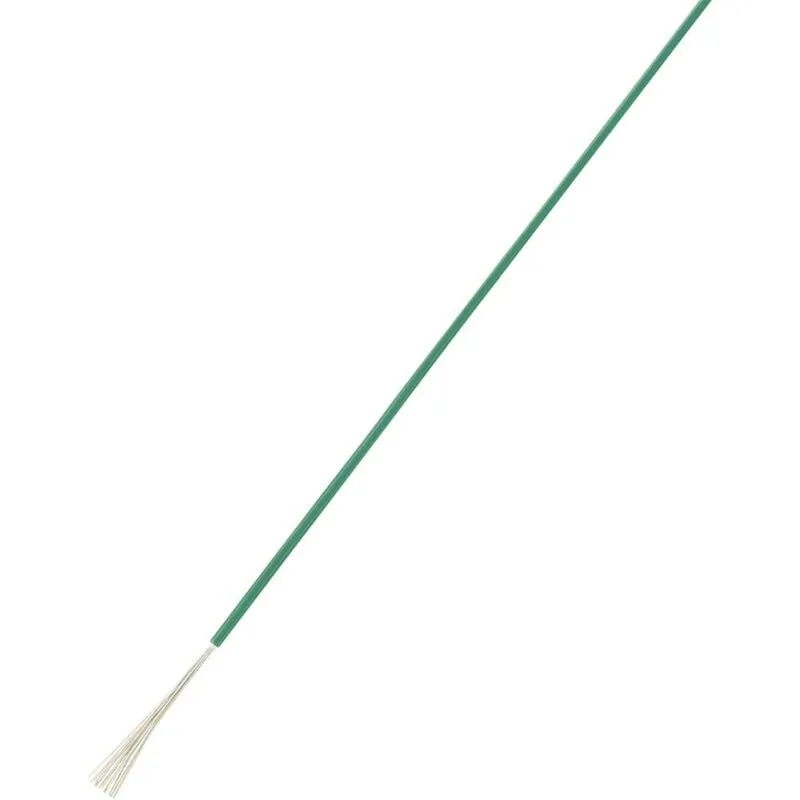 1571477 Cavo per cablaggi LiY 1 x 0.22 mm² Verde 10 m - Tru Components