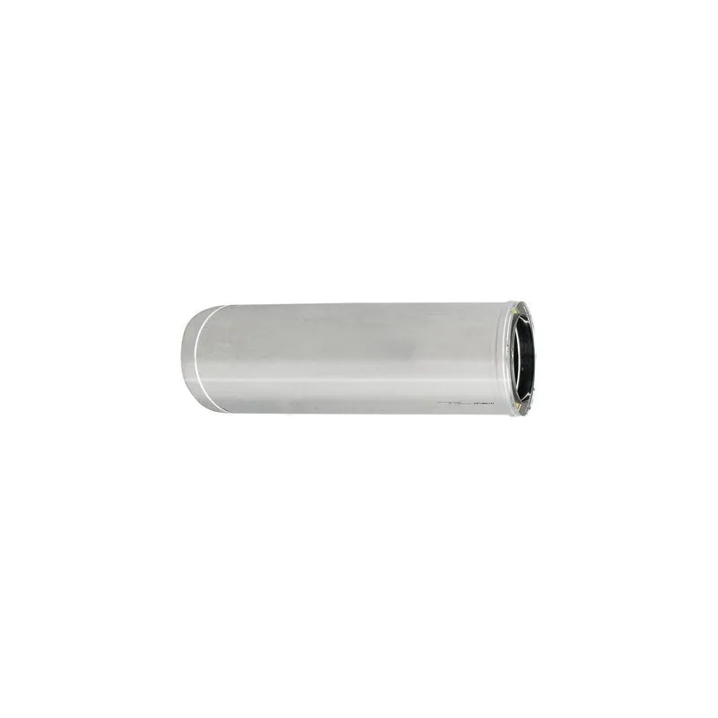  - Tubo acciaio inox 316l doppia parete mt 0.25 d. int. 150 - d. est. 200