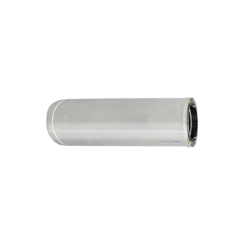 Tubo acciaio inox 316l doppia parete mt 1 d. Int. 200 - d. Est. 250 