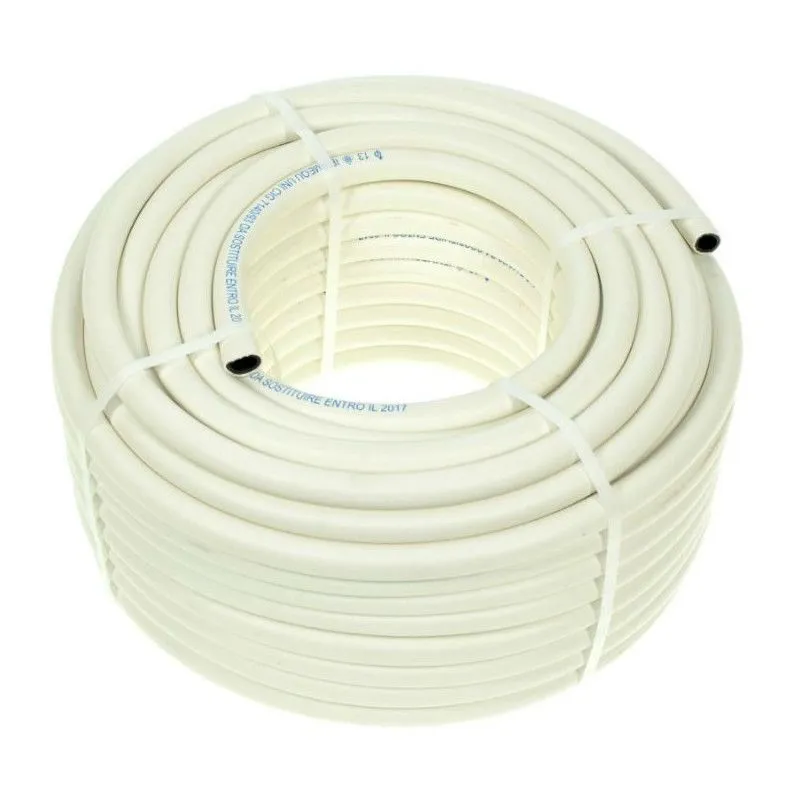 Brixo - Tubo gas metano in pvc 13x20mm per uso domestico - 1mt