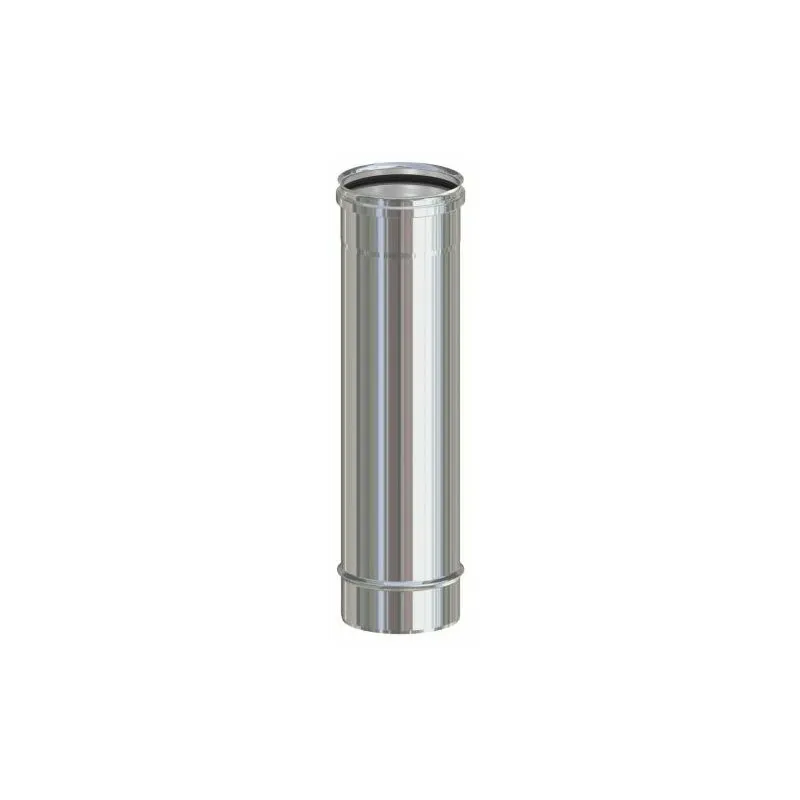 Tubo inox aisi 304 cm. 50 d. 80 x pellet 10 pz