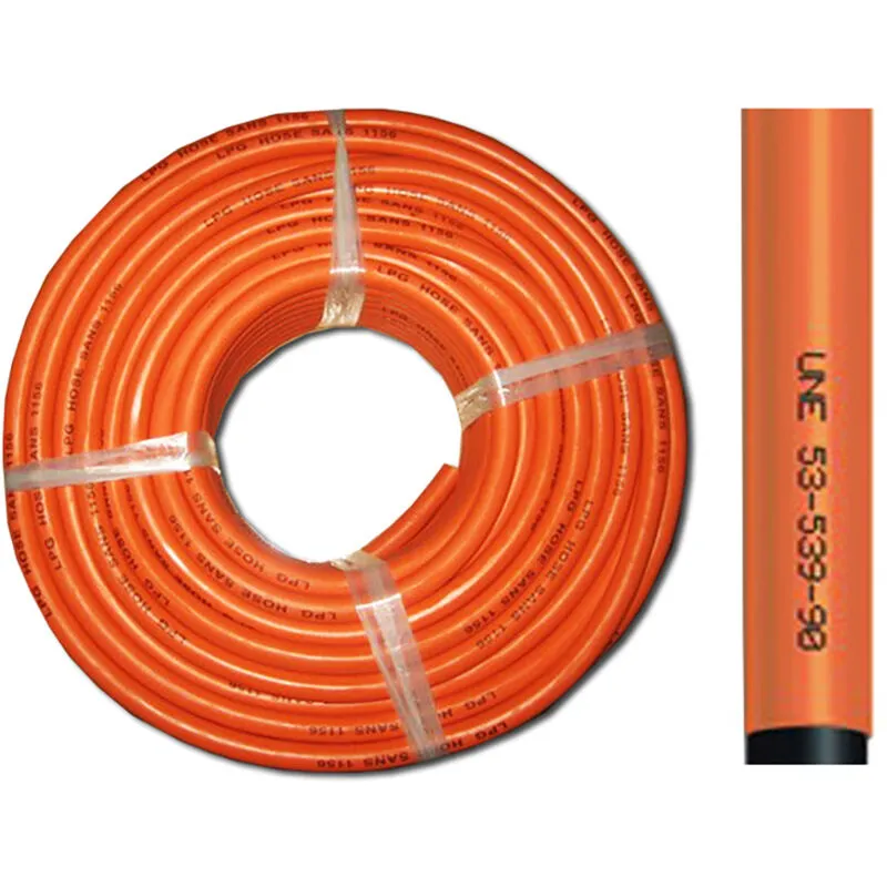 Tubo gas butano 9x15mm 60mts