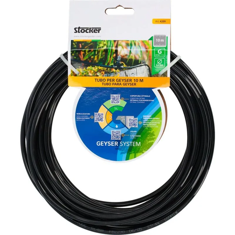 Tubo per Geyser 10 mt Diam. 4-6 mm Stocker