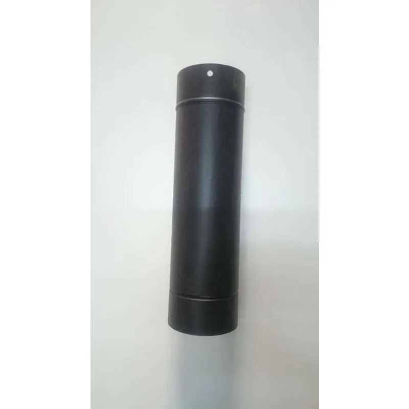 Tubo aeternum per stufa 2MM nero opaco D.13 CM.100 - 