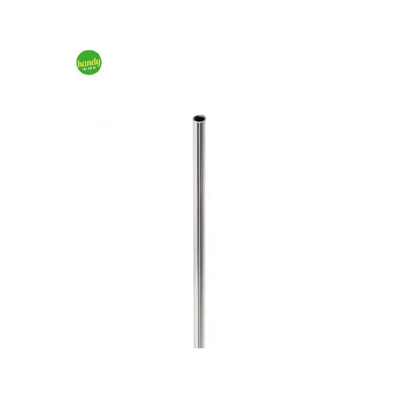 Arcansas - Tubo tondo ø10cm alluminio satinato argento 2mt