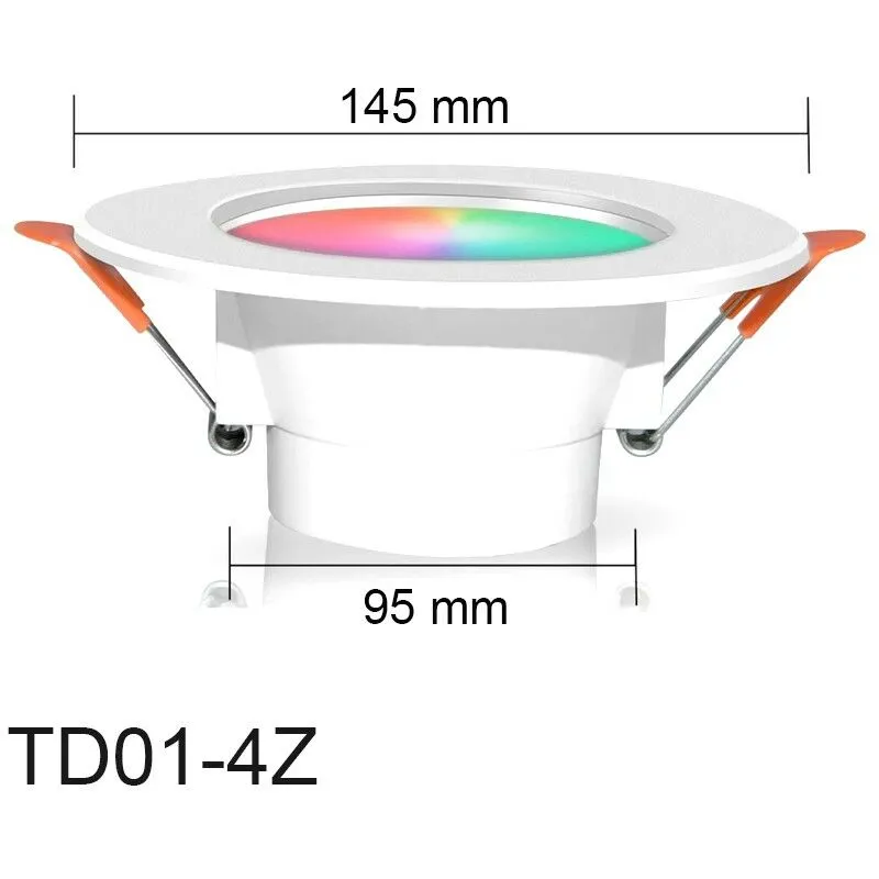 Tuya - Faretto a led da Incasso Smart ZigBee rgbcw 10W