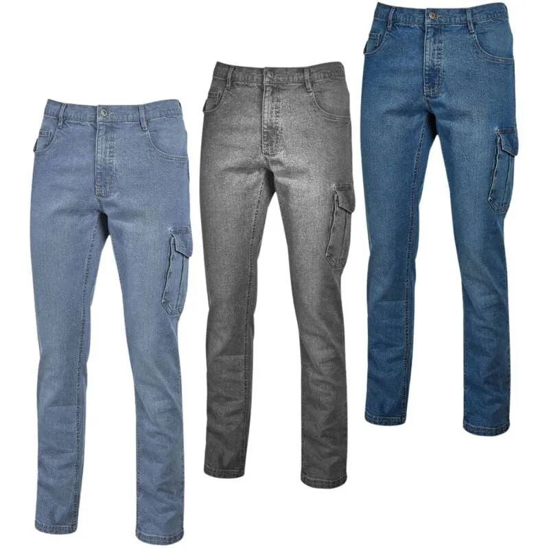 U-power - Jeans Da Lavoro Elasticizzato u Power Jam Slim Fit, misura: s Nero