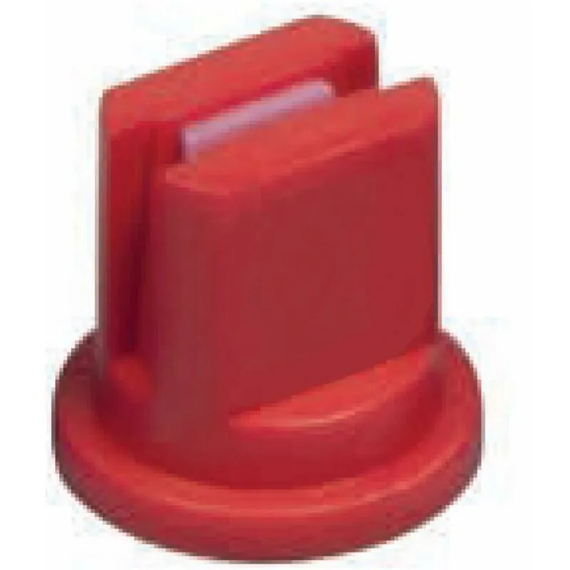 Ugello a ventaglio ad amipo spettro ceramico, angolo di spruzzata 110°, colore rosso 85870