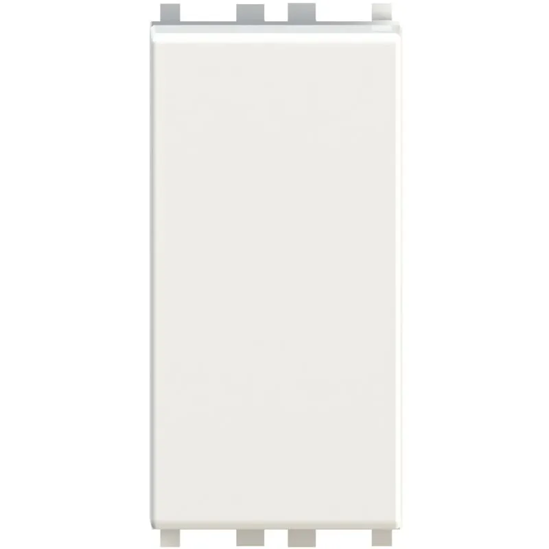 Modulo 4 in 1, interruttore, deviatore, invertitore e pulsante, serie c, bianco, 16A, compatibile con serie Vimar Plana - 4Box Uniko 4B.V14.CU