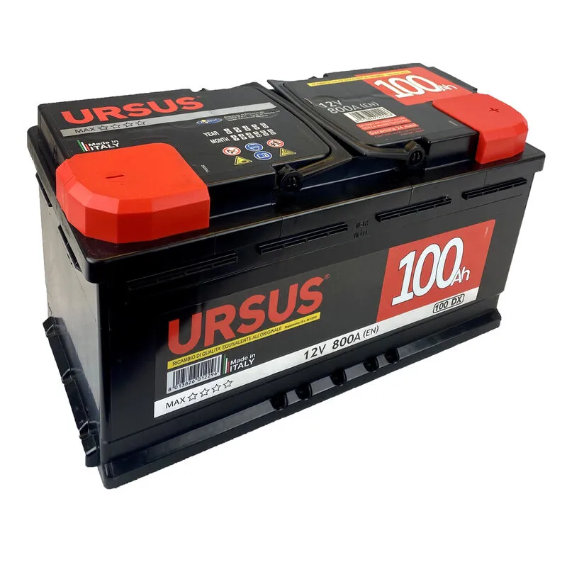 URSUS MAX BATTERIA 100 DX batteria per auto - ricambio