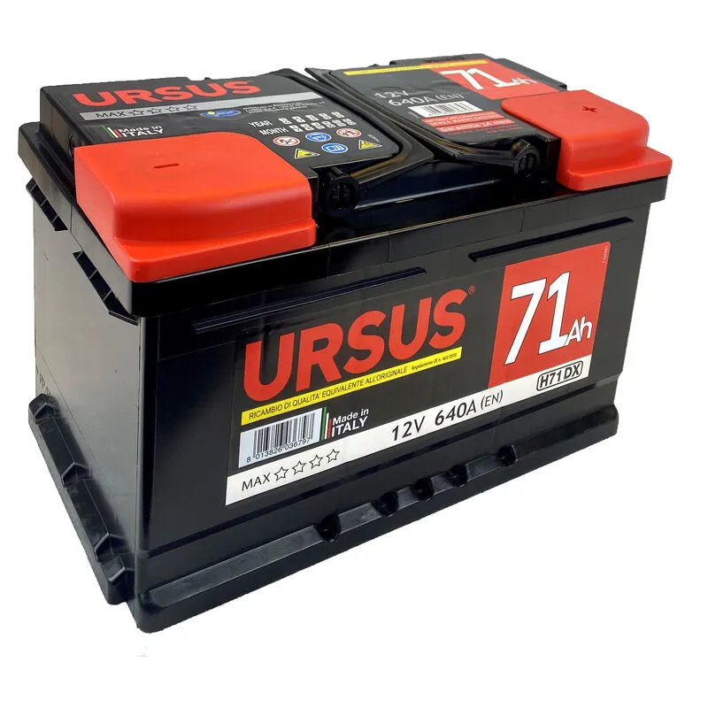 URSUS MAX BATTERIA H71 DX batteria per auto - ricambio