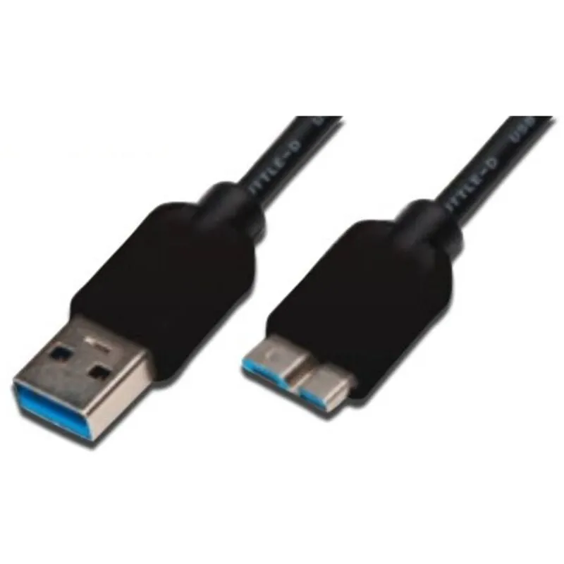  - Cavo usb usb 3.2 Gen1 (usb 3.0) Spina usb-a, Spina USB-Micro-B 3.0 0.25 m Nero AK-11234